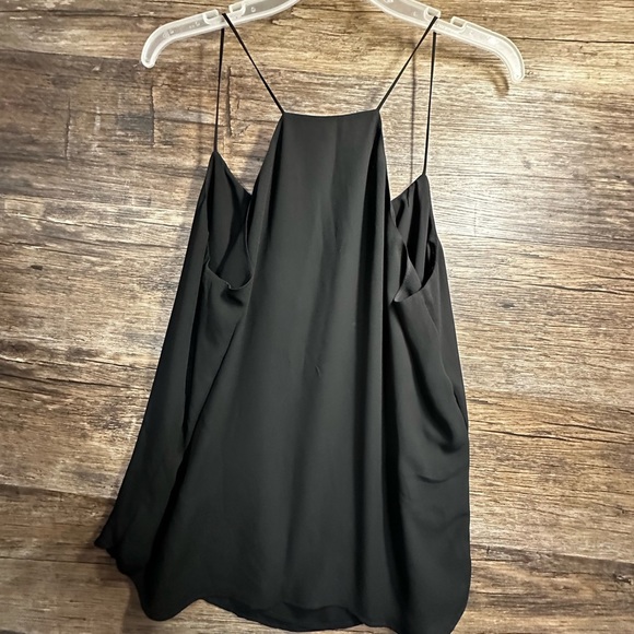 LOFT Black Fitted Backless Camisole Tank Top - Picture 7 of 7